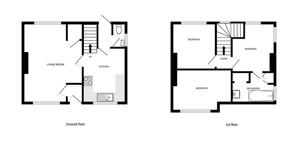 Lot: 174 - SEMI-DETACHED HOUSE IN NEED OF UPDATING -